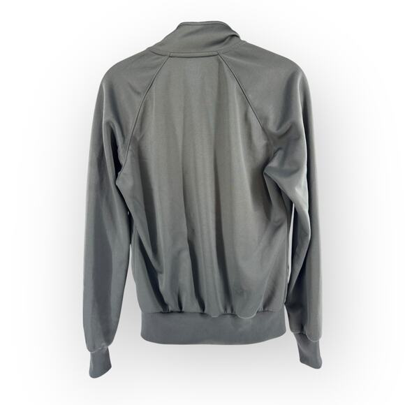 Nike Ladies Retro Vintage 80s Style Track Jacket Gray Green White | Sz M | NWOT - Picture 2 of 6